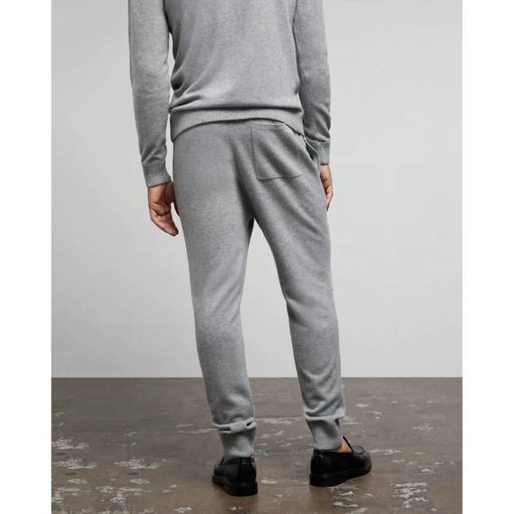 NEW ONIA men's joggers in light heather grey - Picture 4 of 4